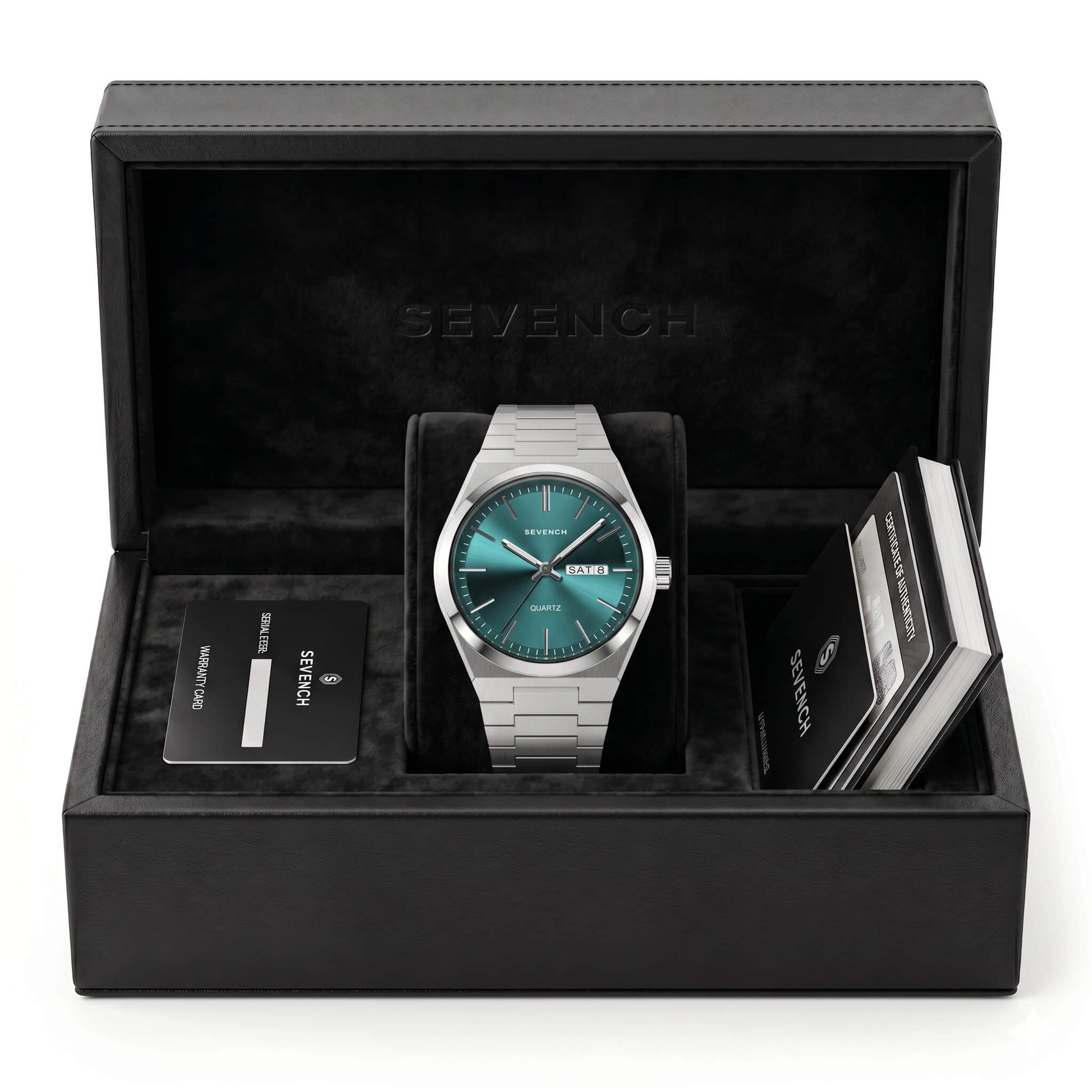 Box Sevench® No.7 Watch Vittorio Fortuno Emerald